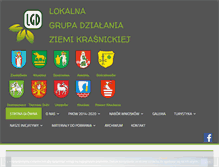 Tablet Screenshot of lgdkrasnik.pl